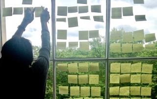 Design Thinking in London UK. Photo by Linda Naiman