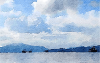 english-bay-clouds Art by Linda Naiman © 2016